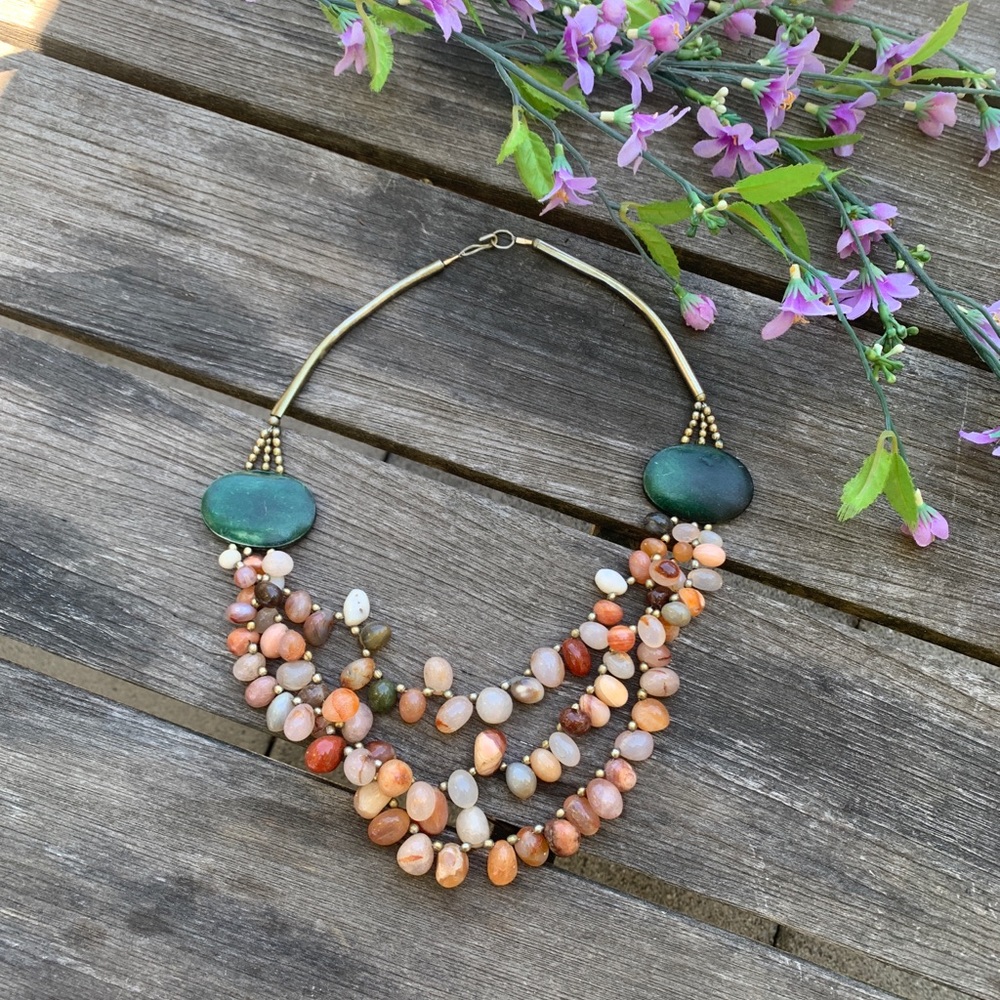 Multi Stone Necklace